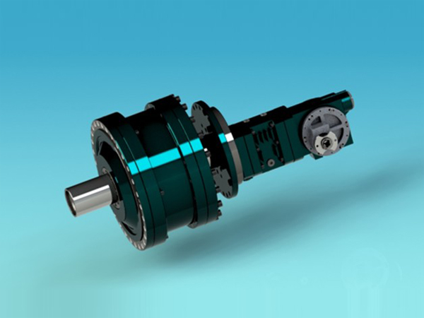 Booster fan hydraulic cylinder